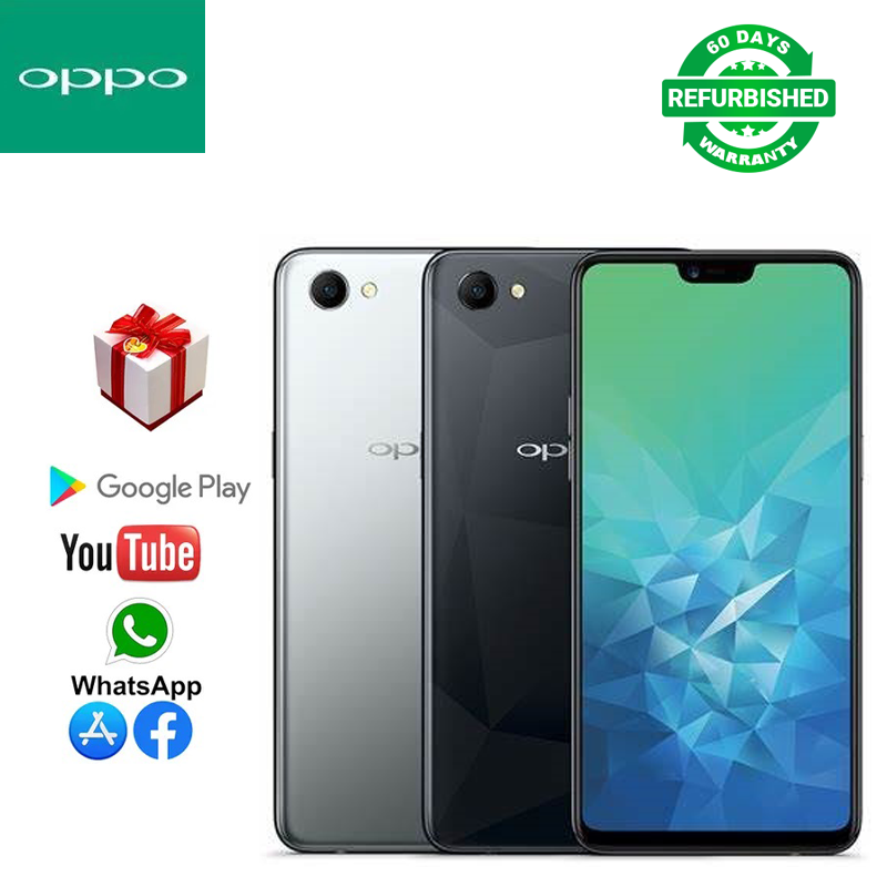 Refurbished Oppo A3 4+128GB Dual Nano SIM Smartphone Google Support 128GB+4GB 16MP+8M 6.2 inch Face ID 3400mAh 2G 3G 4G/LTE