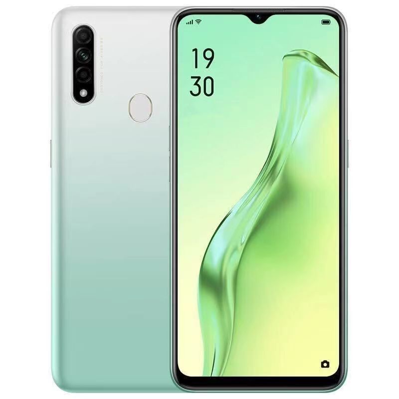 refurbished OPPO A8 Smartphone 64GB/128GB/ + 4GB/6GB 6.5-inch phone 1600 x 720 2G/3G/4G rear fingerprint unlock Dual card 12MP+8MP Rear triple camera 4230mAh