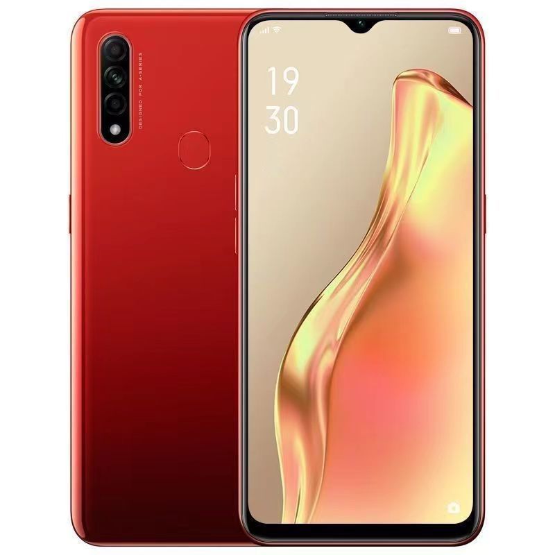 refurbished OPPO A8 Smartphone 64GB/128GB/ + 4GB/6GB 6.5-inch phone 1600 x 720 2G/3G/4G rear fingerprint unlock Dual card 12MP+8MP Rear triple camera 4230mAh
