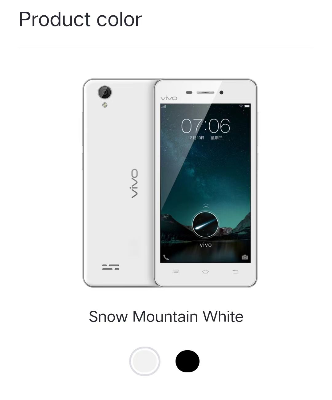 Refurbished VIVO Y31 16GB 4.7 inch 8MP+2MP 2G/3G/4G 2100mAh smartphone