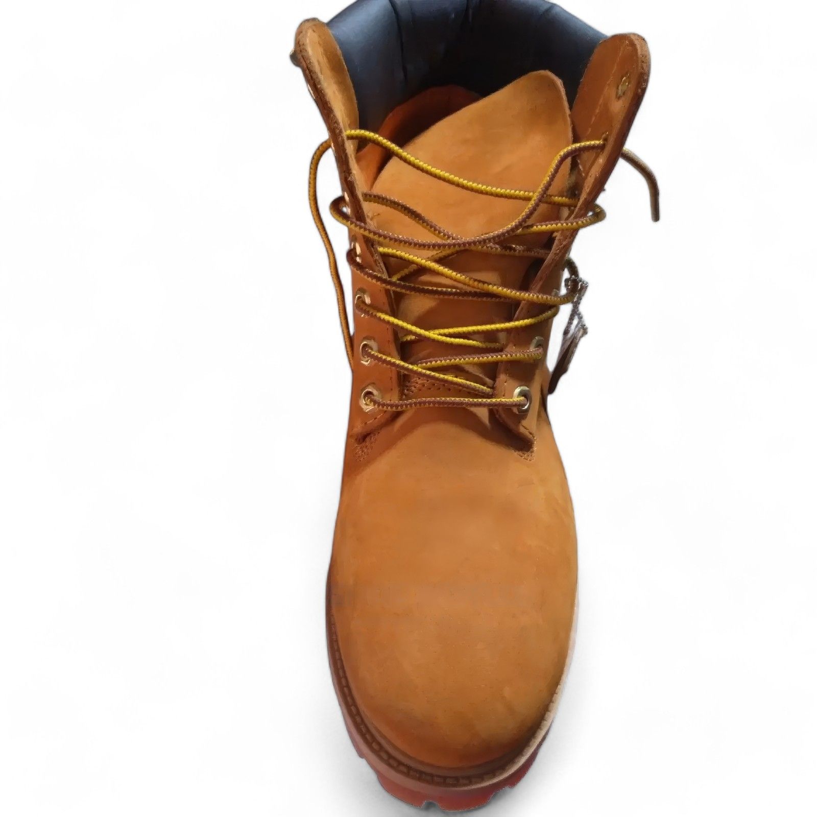 Durable and Stylish Brown Leather Timberland Boots for Men - Waterproof, Slip-Resistant, and Comfortable Footwear for Casual Outfits and Outdoor Activities - High-Quality Leather Work Boots