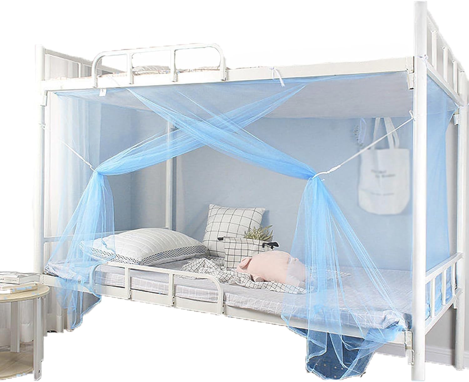 Dorm Home Nets Bed Curtains Cloth Bed Canopy Blackout Students Curtain Shading Nets Breathable Dustproof Single Sleeper