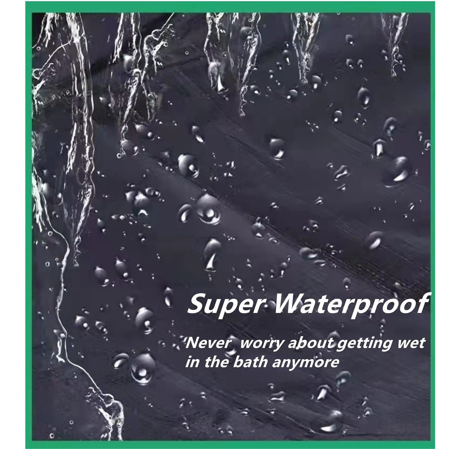 Jumbo large shower cap for women reusable waterproof, adjustable shower cap bath hair cap for women thick, long hair, locs, braids