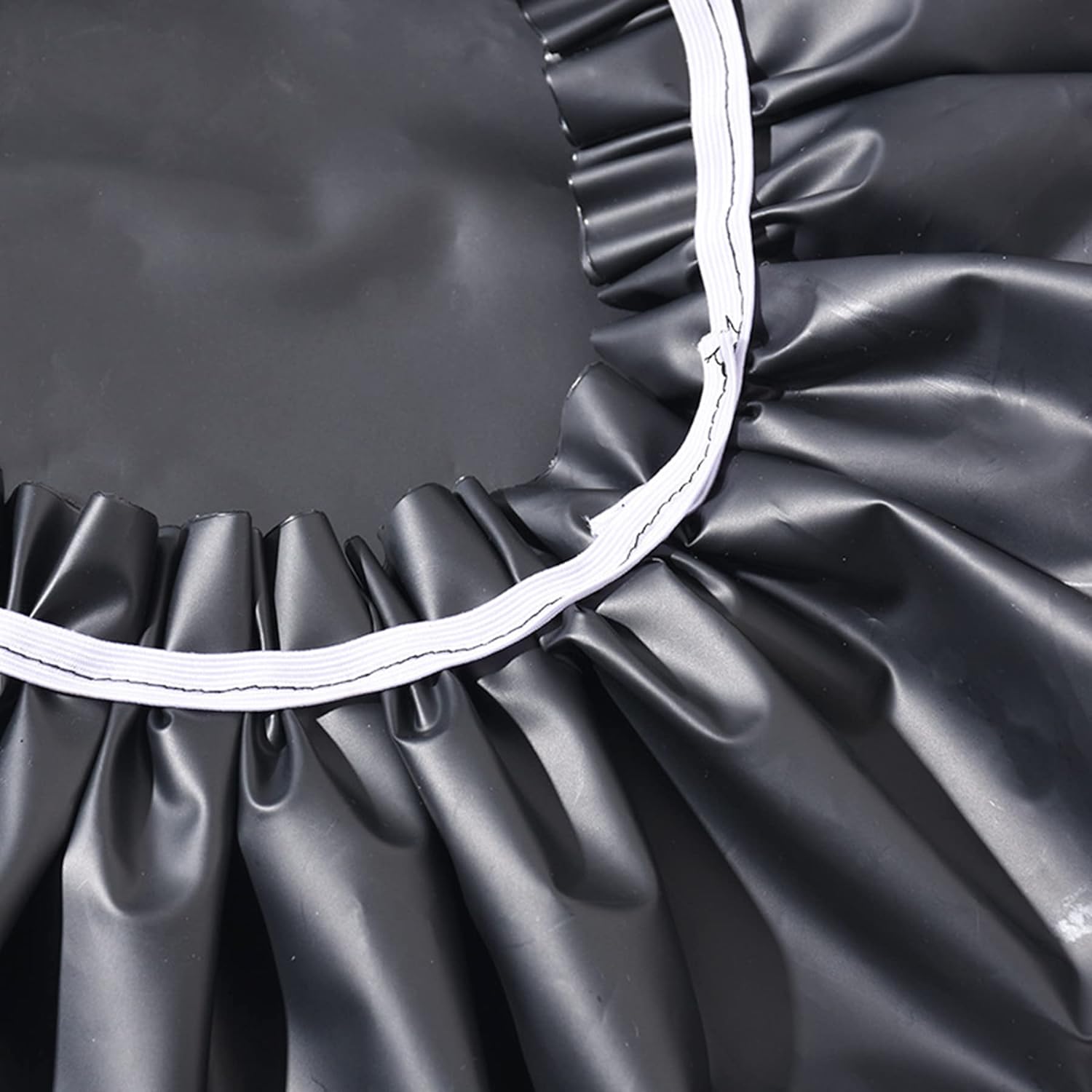 Jumbo large shower cap for women reusable waterproof, adjustable shower cap bath hair cap for women thick, long hair, locs, braids