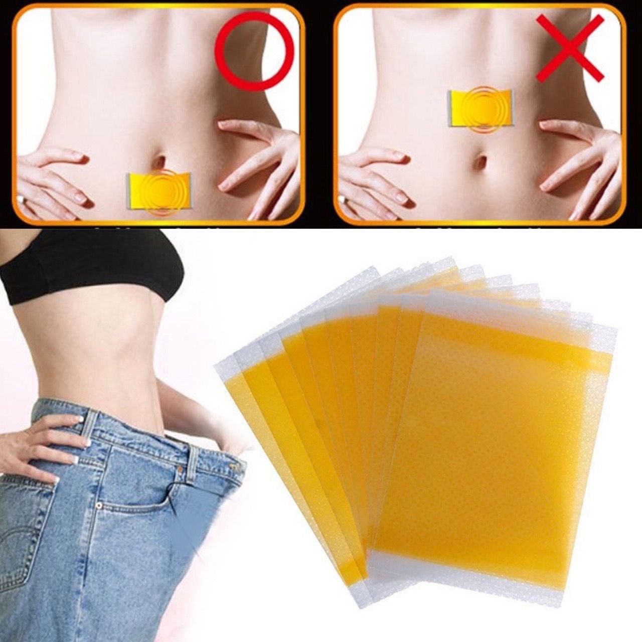 Slimming Patch Fat Burning Patches TSleeping Slim Patches Weight Loss Stickers