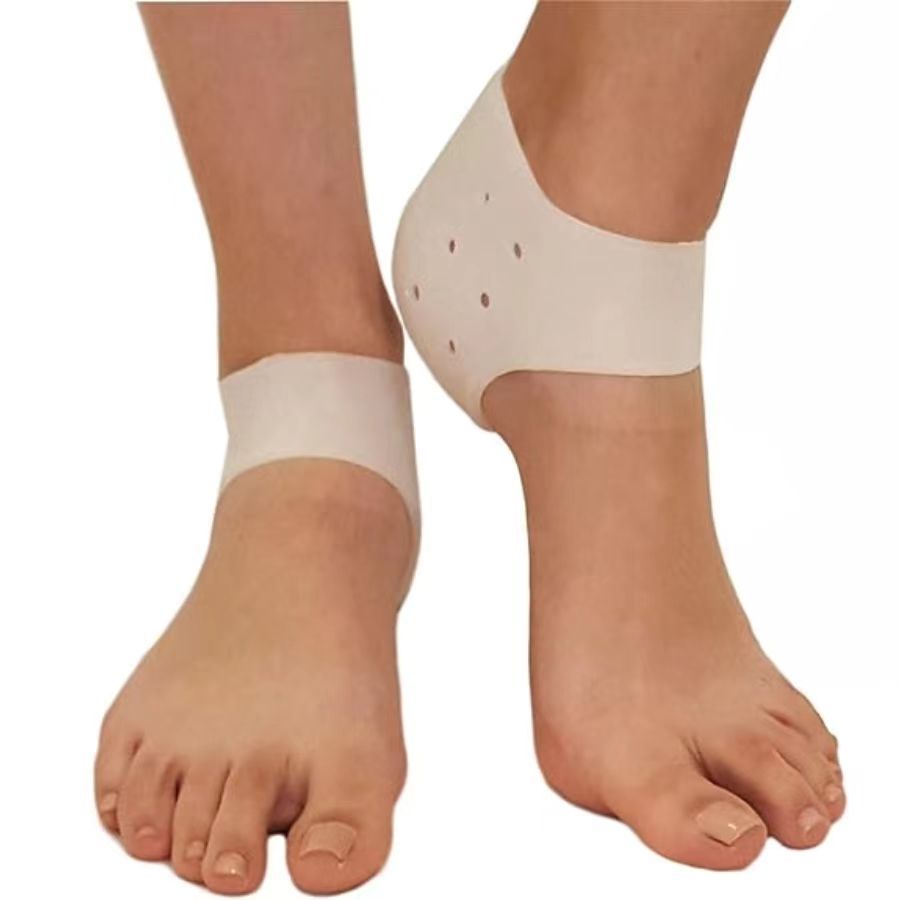 Plantar Fasciitis Inserts Heel Protectors - Silicone Gel Heel Cups Shoes Inserts, Orthotics Heel Cushion for Bone Spur & Heel Spur Pain Relief of Foot Pain Plantar Fascitis Heel Sleeves