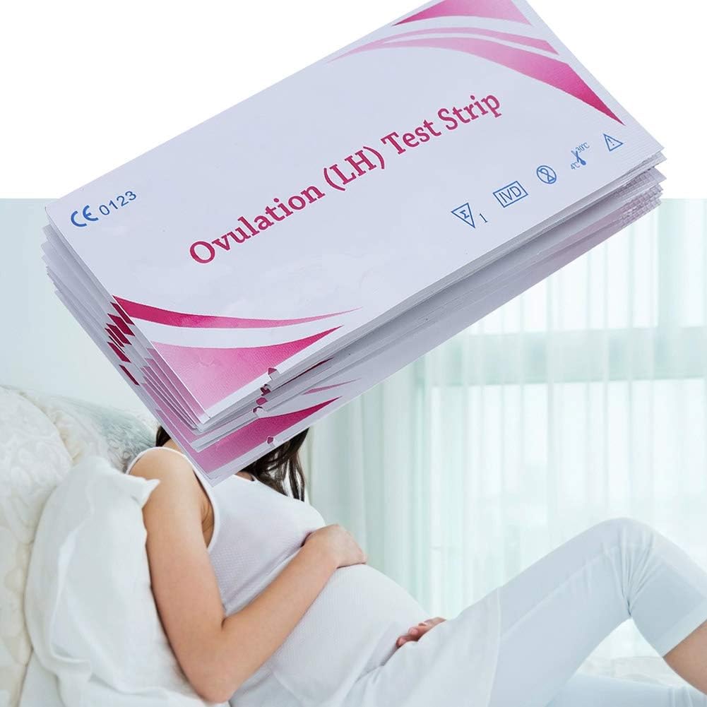 Ovulation Predictor Kit, 10pcs Individual Package Ovulation Test Strip, Hygienic for Ovulation Test Ovulation Predict