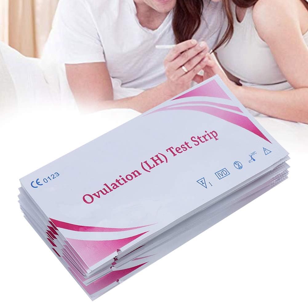 Ovulation Predictor Kit, 10pcs Individual Package Ovulation Test Strip, Hygienic for Ovulation Test Ovulation Predict