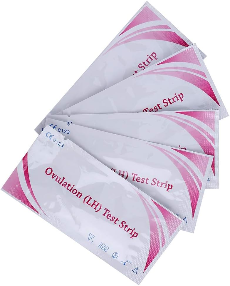 Ovulation Predictor Kit, 10pcs Individual Package Ovulation Test Strip, Hygienic for Ovulation Test Ovulation Predict