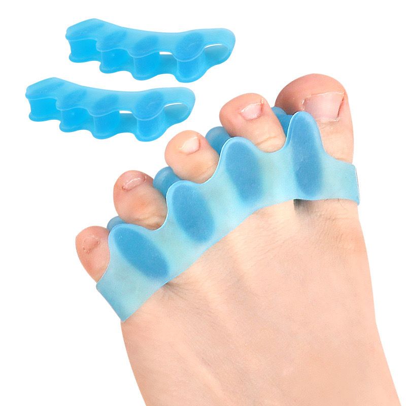 2PCS Gel Toe Separator, Toe Straightener, Toe Spacers， New Material, Hammer Toe Straightener for Relaxing Toes, Hammer Toe, Great for Women and Men