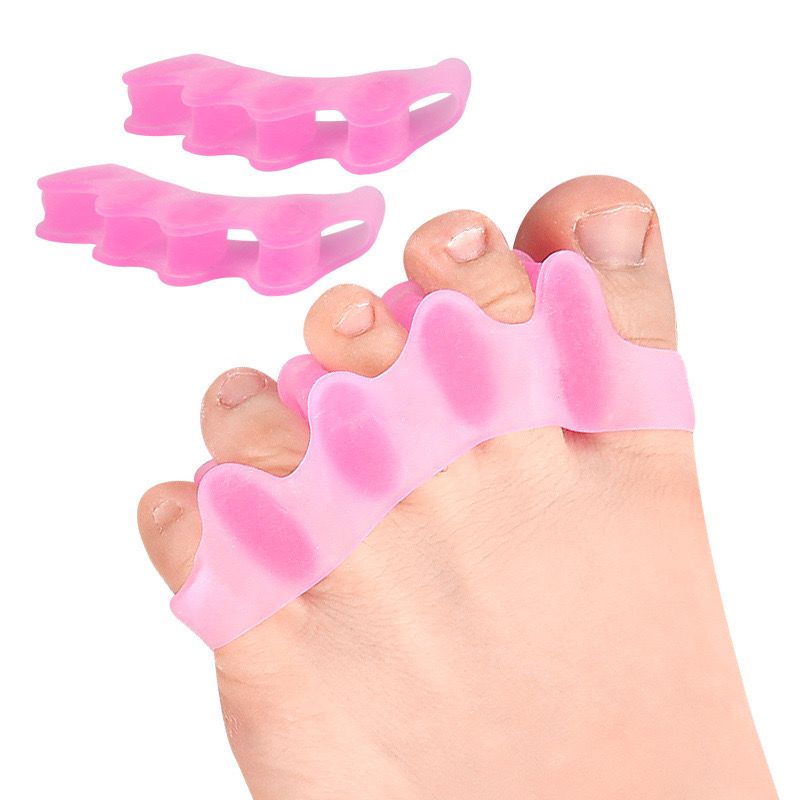 2PCS Gel Toe Separator, Toe Straightener, Toe Spacers， New Material, Hammer Toe Straightener for Relaxing Toes, Hammer Toe, Great for Women and Men
