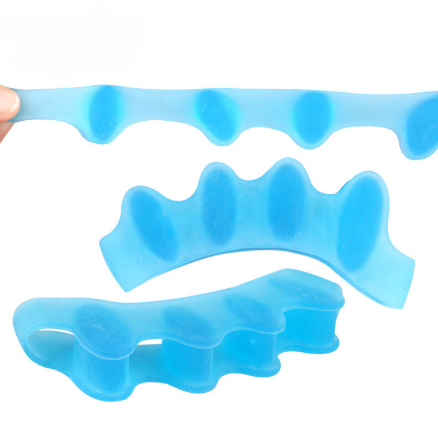 2PCS Gel Toe Separator, Toe Straightener, Toe Spacers， New Material, Hammer Toe Straightener for Relaxing Toes, Hammer Toe, Great for Women and Men