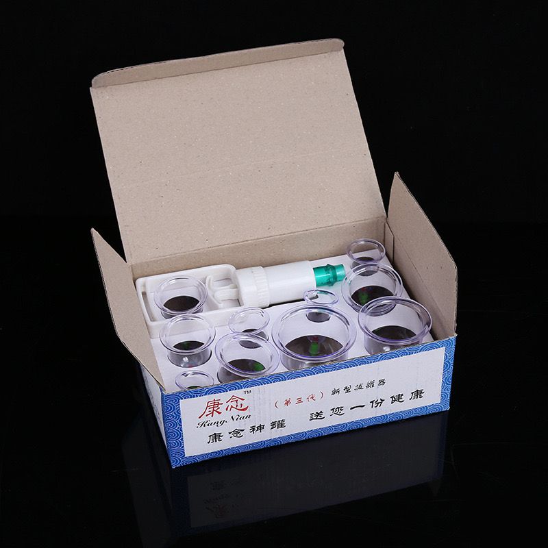 Cupping Set Professional Chinese Acupoint Cupping Therapy Sets Portable, Suction Hijama Cupping Set with Vacuum Magnetic Pump Cellulite Cupping Massage Kit