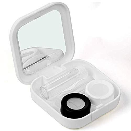 Contact Lens Case, Portable Contact Lenses Travel Cases with Remover Tool Tweezers Mirror Solution Bottle Contacts Holder Container Storage Kit for Women Men
﻿