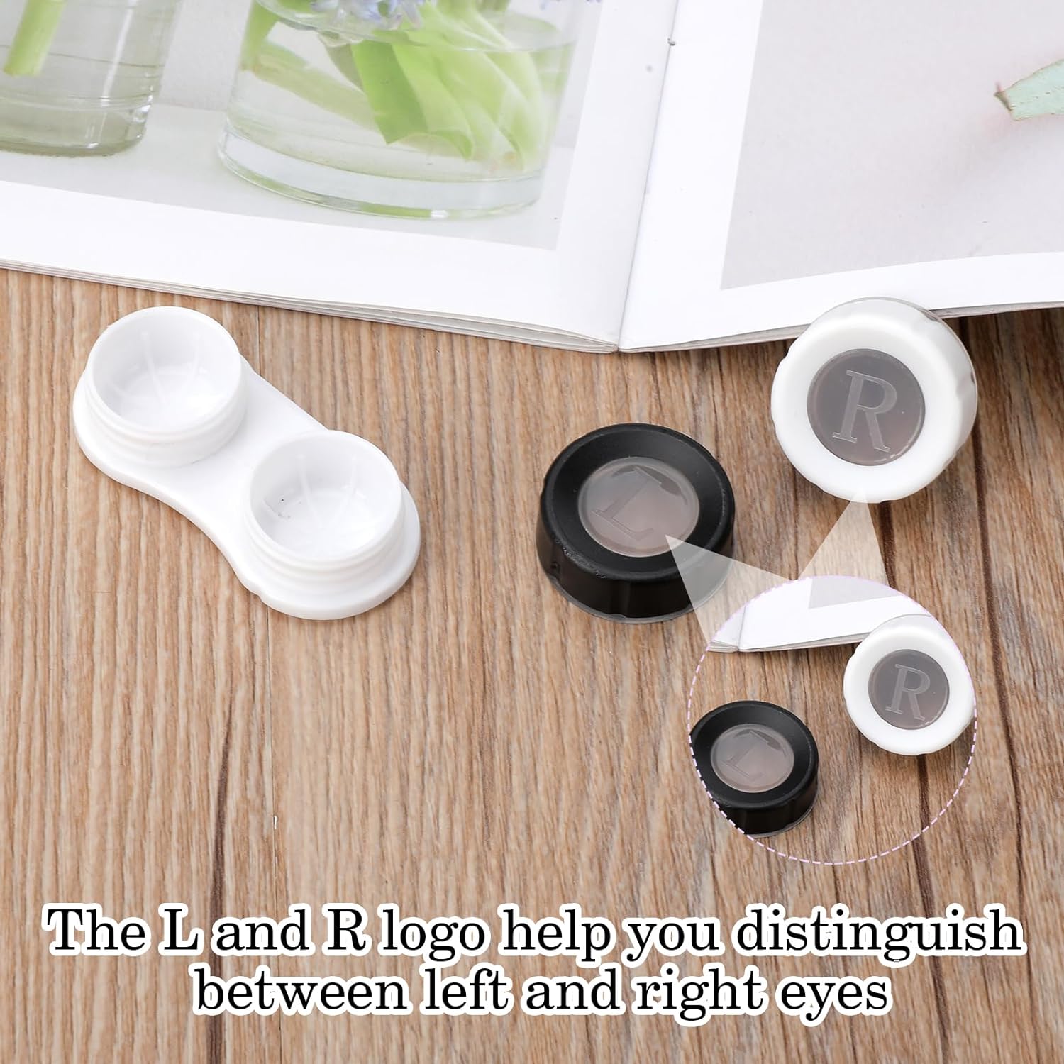 Contact Lens Case, Portable Contact Lenses Travel Cases with Remover Tool Tweezers Mirror Solution Bottle Contacts Holder Container Storage Kit for Women Men
﻿