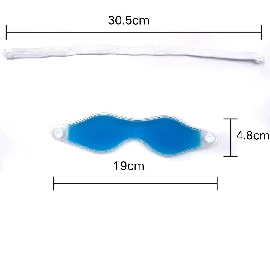 Cooling Eye Mask, Reusable Cold Eye Mask for Hot Cold Treatment for Eye Strain, Eye Swelling, Eye Redness, Puffy Eyes, Dark Circles, Smooth Fine Lines, and Eye Recover Surgery.