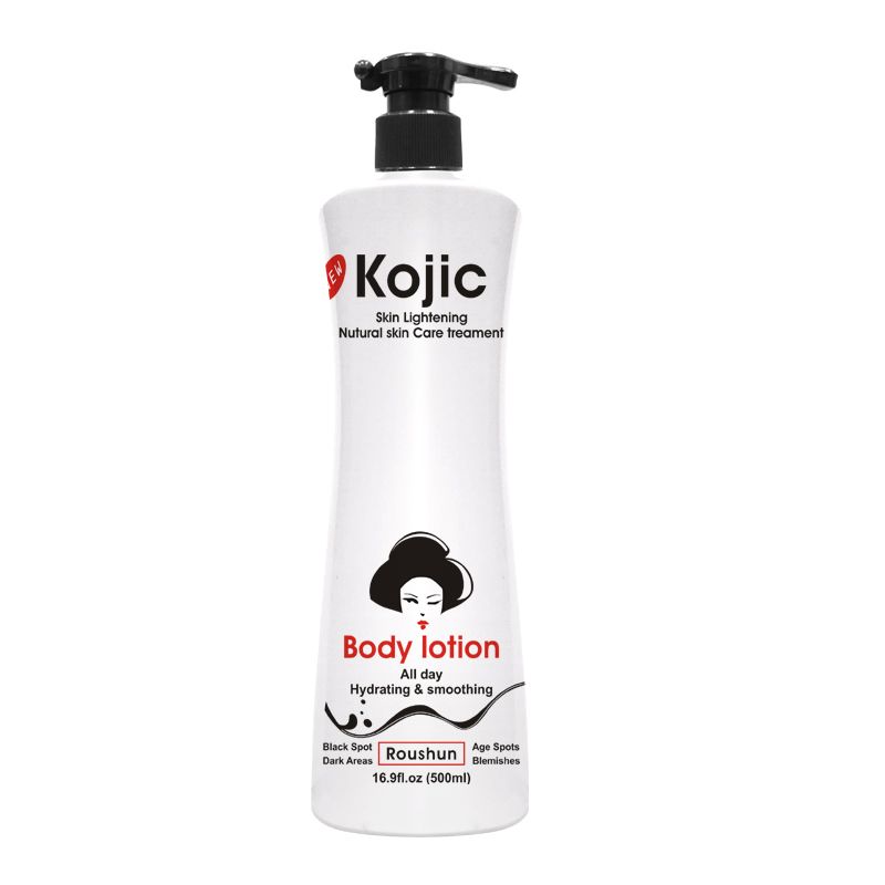 Kojie San Kojic Acid Lotion - Nourishing & Skin Brightening Body Lotion with Rosehip, Shea Butter & Vitamin E Body Lotion for Flawless Even Skin Tone - 500ml