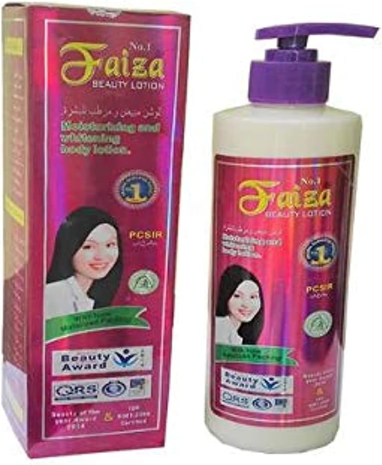 3 Pack Faiza Skin Care Set (Cream + Lotion + Soap) Combo Anti-Aging Cream Kit Fade Sun Spots & Discoloration Refine Skin Texture Reduce Wrinkle Formation Skin Care Set 3 in 1