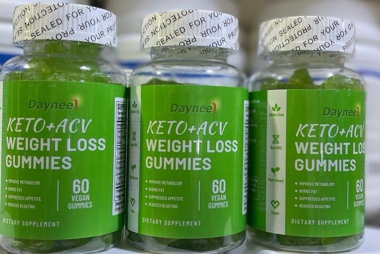 Daynee KETO+ACV Weight Loss Gummies Burns Fat Quickly 60 Vegan Gummies Reduces Bloating Improve Metabolism Daynee KETO+ACV Weight Loss Gummies Burns Fat Quickly 60 Vegan