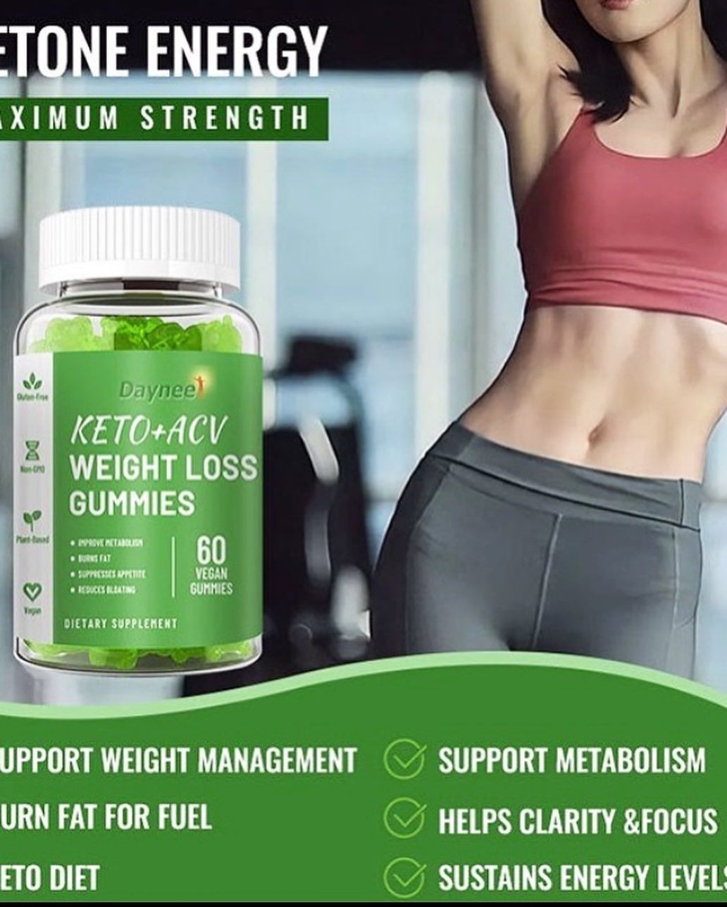 Daynee KETO+ACV Weight Loss Gummies Burns Fat Quickly 60 Vegan Gummies Reduces Bloating Improve Metabolism Daynee KETO+ACV Weight Loss Gummies Burns Fat Quickly 60 Vegan