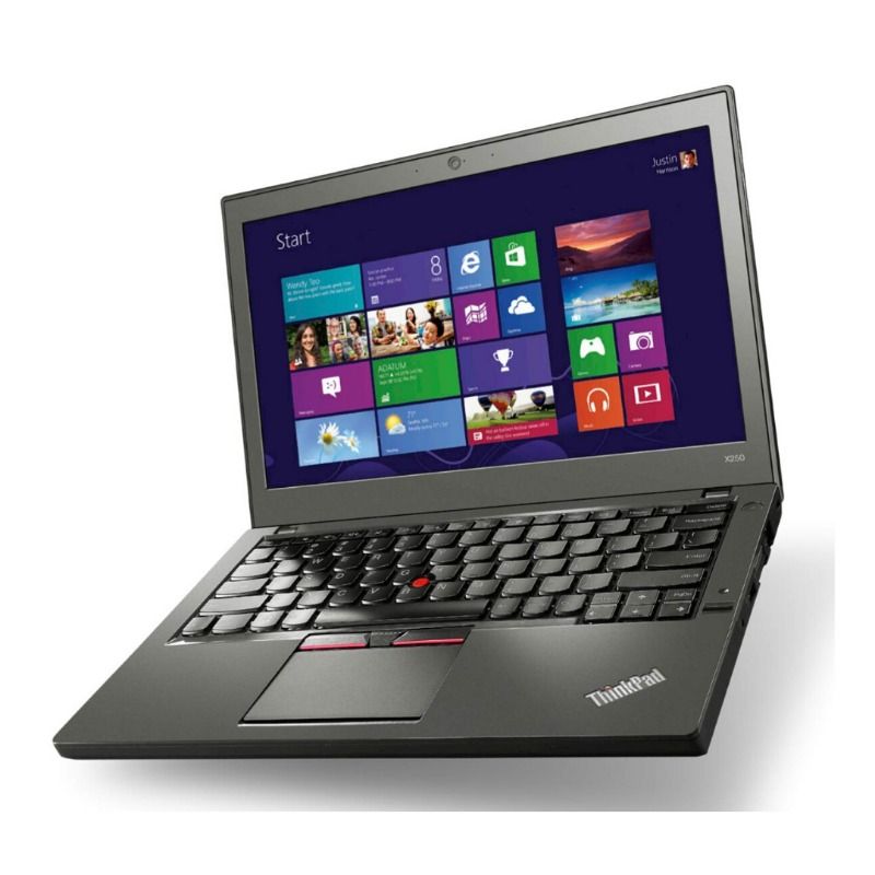 LENOVO THINKPAD X250 LAPTOP,  2.3Ghz INTEL COREi5 PROCESSOR 5TH GENERATION, 8GB RAM, 256GB HDD, 12.5INCH DISPLAY 5200U CPU