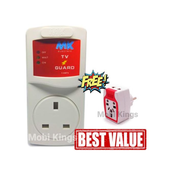 MK TV Guard - Surge Protector, + FREE Gift