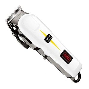High performance motor with stainless steel blade. Good quality rechargeable hair trimmer/hair clipper with LCD display of battery indicator

Hair clipper is intended for professional use.