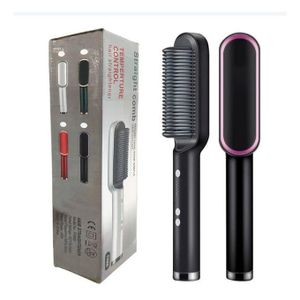 Hair Straightener, Hot Comb. Anti Scalding Curler Electric Iron Brush