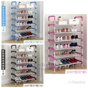 Adjustable Portable Shoerack - 7 Tier
