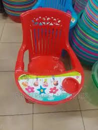 2 in 1Kids Chair with TableThese colourful children's chairs offer practical but comfortable seating for younger members of the family to eat and play in the garden or indoors. Made from durable plast