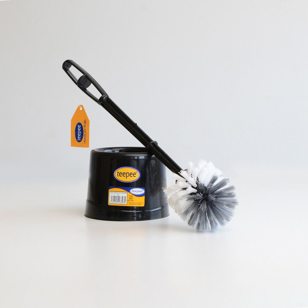 Toilet snd bathroom brushtool used for cleaning toilet bowls. The forest of bristles on a standard toilet brush makes a great thing to scrub the toilet to it's edge, making it clean and sparkling.Can