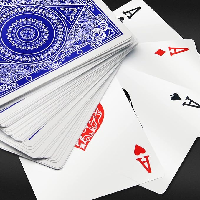 Plastic Poker Game Playing Cards