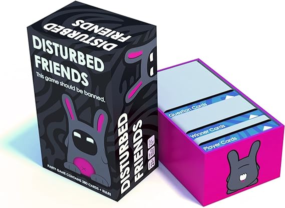 disturbed friends card game