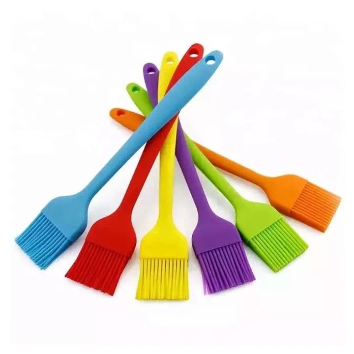 1PC Silicone Basting Pastry Brush Oil Brushes For Cake Butter Kitchen Barbecue Brush