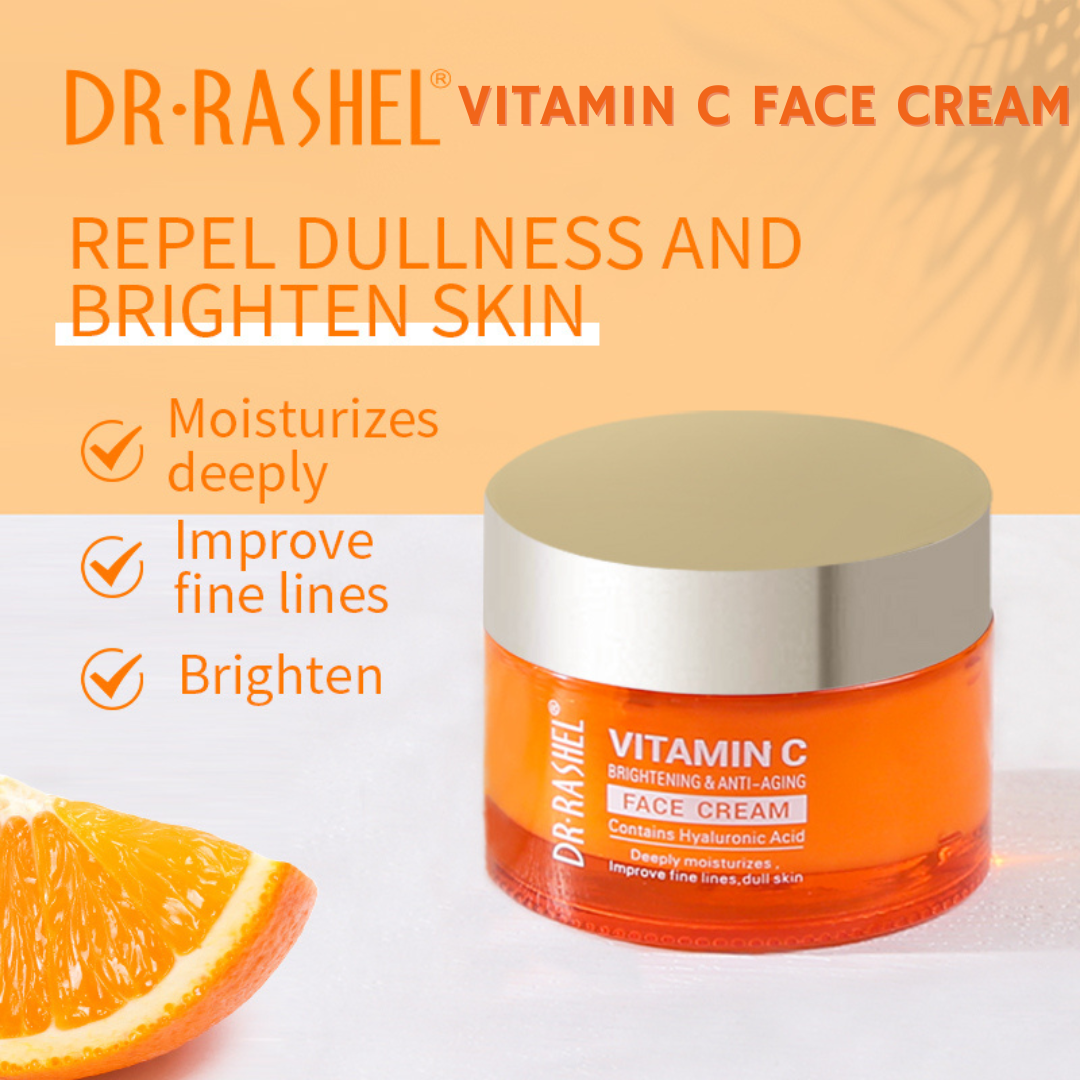 Dr. Rashel (ORIGINAL) Vitamin C Brightening & Anti-Aging Face Cream + Face Serum