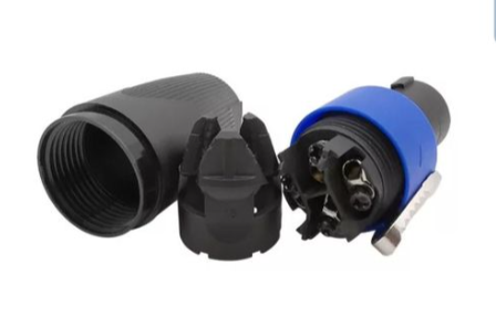 4 Pole Speckon Plug Male Speaker Audio Cable Connector
