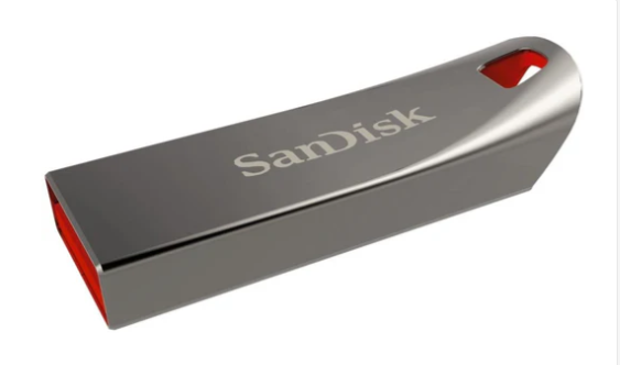 Sandisk Cruzer Force Metallic USB2.0/3.0 Flash Drive - 64GB