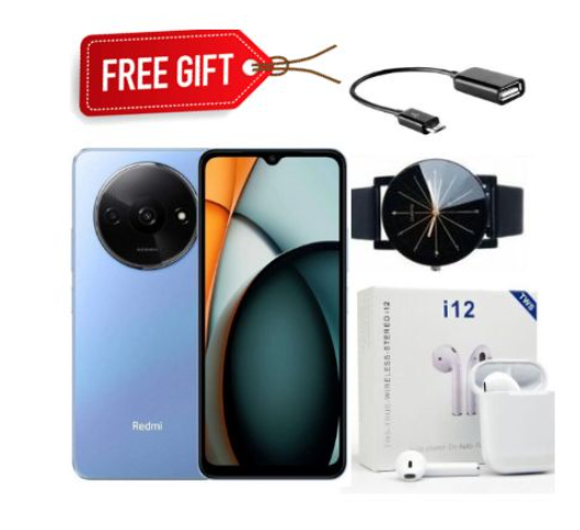 REDMI A3X 128GB/64GB Storage + 4GB/3GB RAM 6.71'' LCD Display 4G Network 5000mAh Battery 10W Type C Charging system 8MP AI Dual Rear Camera + 5MP Front Camera Side Fingerprint 90Hz Refresh smartphones