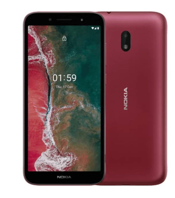 Nokia C1 2nd Edition- 5.4'' - 16GB ROM + 1GB RAM DUAL SIM 2500mAh Battery Androind Smartphone