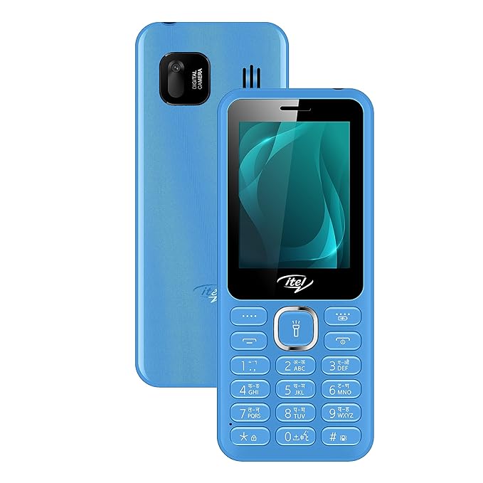 itel it5027 Keypad Mobile Phone with 2.4 inch Display Size |11mm Slim Body| 1200 mAh Battery| King Voice | Cell Phone