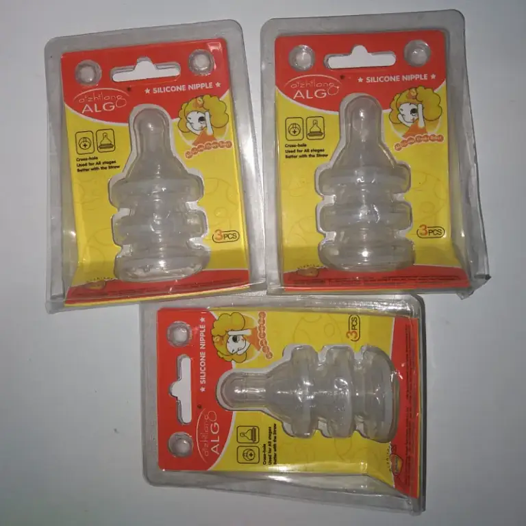 3-Pack Baby Bottle Nipples