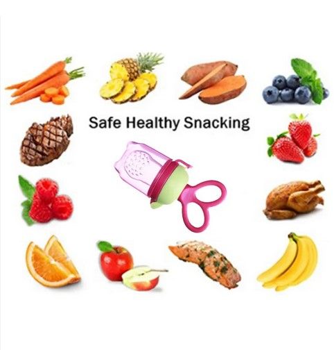 Silicone Baby Feeder Fruit Pacifier (BPA FREE)