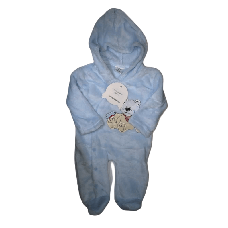 100% Cotton Fleece Light Baby Romper