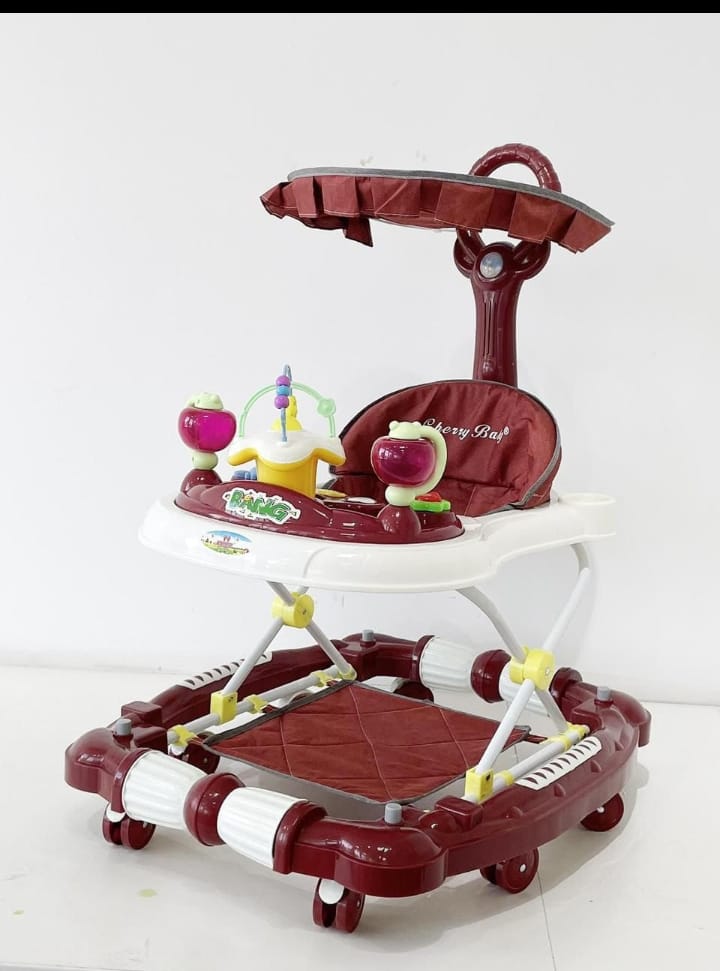 Superior 3 In 1 Baby Walker/Rocker With Parent Handle-