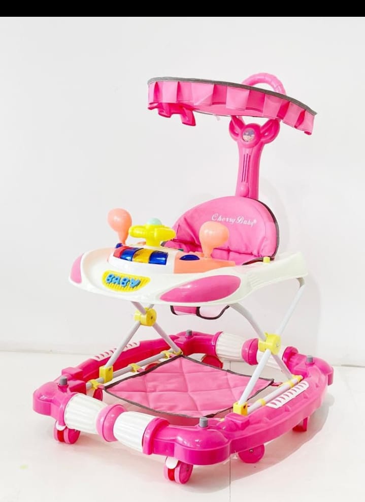 Superior 3 In 1 Baby Walker/Rocker With Parent Handle-