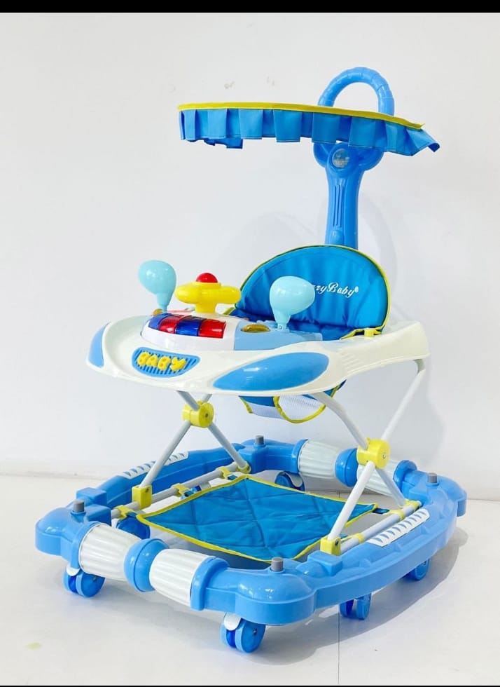 Superior 3 In 1 Baby Walker/Rocker With Parent Handle-