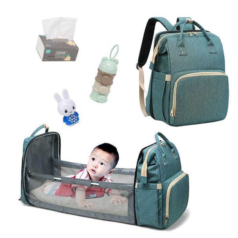 Diaper Bag Nappy/ Bag And Bed Backpack Mummy Bag Maternity Packages