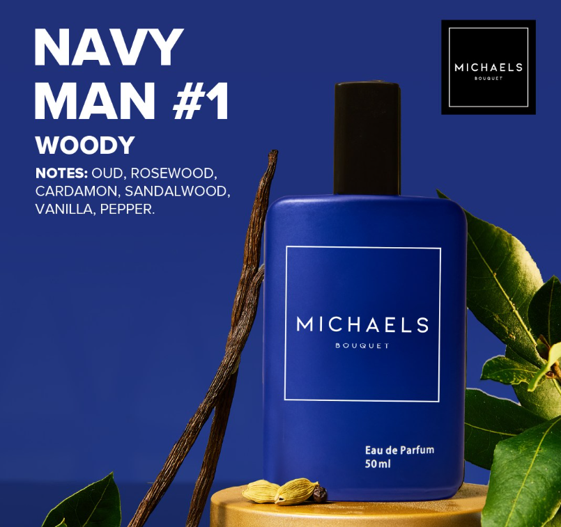 Michaels Bouquet Unisex perfume - 50ML NAVY #1