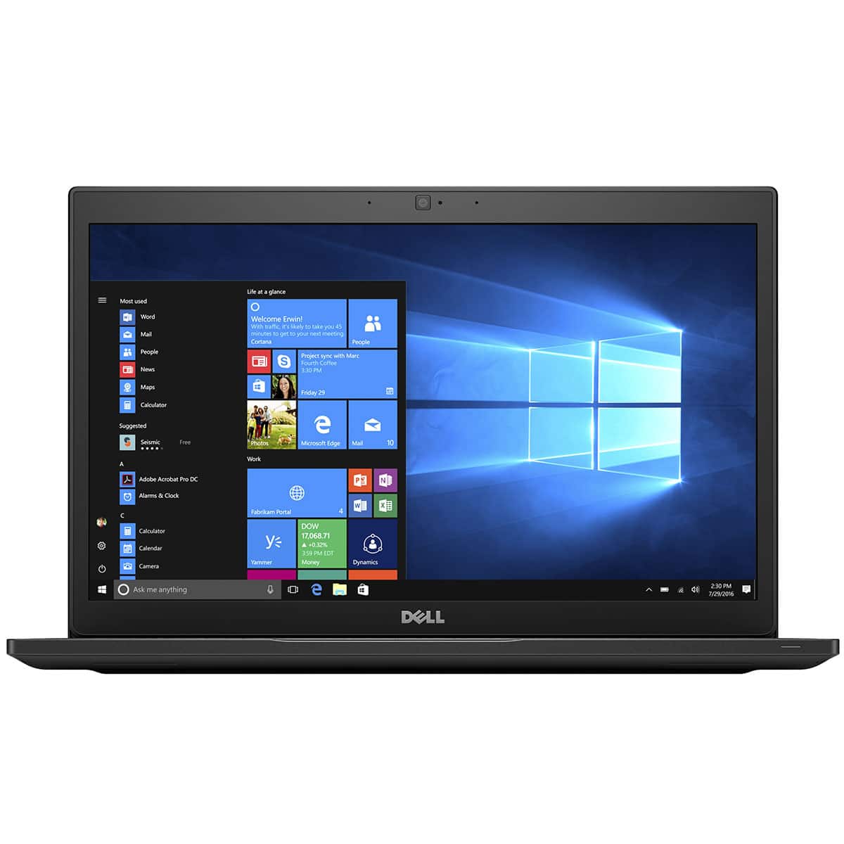 HOT SALE Refurbished Dell Latitude 7490 Elite Intel Core i5 8th Gen 16GB RAM 512GB SSD ,Laptop With Touchscreen and Backlight Keyboard and Fingerprint reader. With Face Recognition 6 Month Warranty