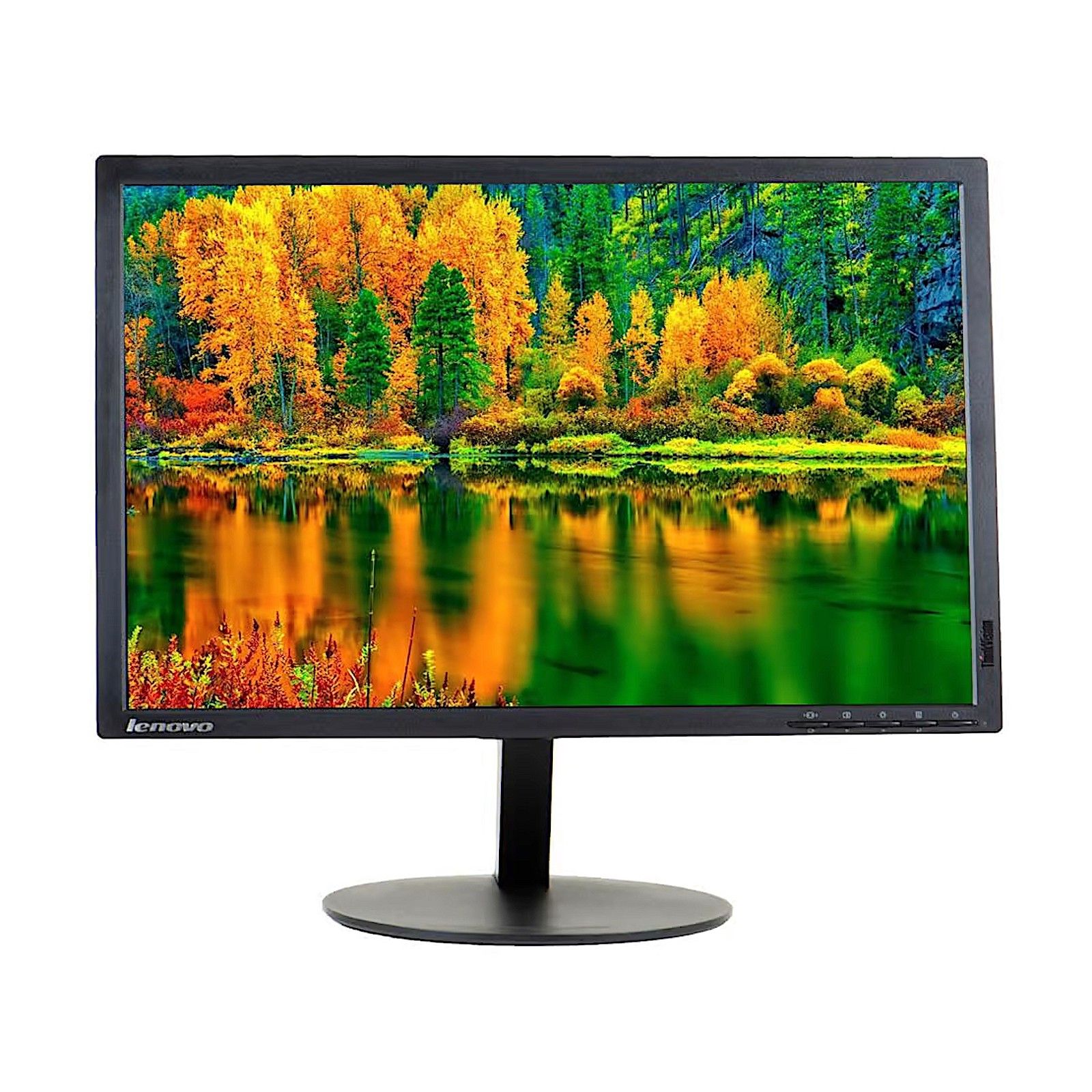 HOT SALE Lenovo T24Pa 24-Inch Full HD Refurbished Monitor: IPS Display, 1920 x 1080 Resolution, HDMI, DisplayPort, VGA, USB 3.0 Ports, Anti-Glare Coating and Computer monitor, monitor, lenovo monitor